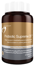 Probiotic Supreme will keep your intestinal bacteria in tip top form