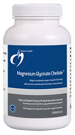 Designs for Health Magnesium Glycinate Chelate 120