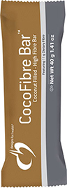 CocoFibre Low Carb Supplement Snack Bar